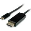 Value Valore VALORE 11.99.5845 adattatore cavo video 1 m USB Type-C DisplayPort Nero