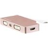 StarTech.com Adattatore video USB-C multiporta - Rosa dorato