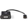 Nedis Cavo adattatore USB Nedis tipo C | Connettore tipo C - presa VGA | 0,2 m | Antracite NE550673871