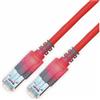 EasyLan Cavo patch RJ45 SACON CAT.6, S/FTP, identificazione luminosa, LSOH, rosso, 5,0 m