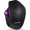 Perixx PERIMICE-720, Bluetooth, mouse trackball ergonomico, senza fili, nero
