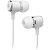 SBS TEINEARLIGHTW - Cuffie - In Ear - Chiamate e musica - Bianco - Pulsante - Pulsanti
