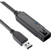 PureLink cavo di prolunga USB 3.1 attivo, 10 m bloccabile