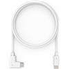 Maclocks Cavo di ricarica e dati da USB-C a USB-C a 90 gradi 2.0 di Compulocks da 6 piedi
