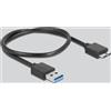 DELOCK Externes Gehäuse 2.5" SATA HDD/SSD USB Typ Micro-B