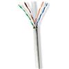 Pricenet Cavo di rete Rotolo | CAT6 | Solido | U/UTP | CCA | 305.0 m | Interno | Tondo | PVC | Grigio | Pull box