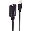 shiverpeaks ®-BASIC-S-- Cavo di prolunga USB Prolunga USB-A attiva, USB 2.0, 480Mbps, 10m (BS13-26075)