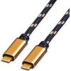 ROLINE GOLD USB4 Gen3x2 40Gbit/s Cavo C-C ST/ST 100W 2m