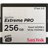SanDisk Memoria flash SanDisk Extreme Pro 256 GB CFast 2.0 [SDCFSP-256G-G46D]
