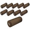 LIVENESS Kit Risparmio con 10 Pilates Roller Massaggianti in EVA, dim Ø15 x 45 cm