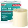Furnrubden Hydrocolloid Roll Rotolo idrocolloidale - Rotolo idrocolloidale professionale Tape Dollar 5 cm* 3,6 cm, impermeabile e ultra assorbente, autoadesivo, tagliabile su misura, sicuro ed efficace