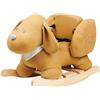 Nattou - Charlie de hond (caramello) - Cavallo a dondolo di peluche dai 10 mesi in su