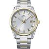 Orient Contemporary Stretto Date - Orologio Da Polso Da Uomo Automatico E A Carica Manuale Meccanico Casual Bracciale E Cassa In Acciaio Inox Di Colore Grigio Quadrante Analogico Grigio - RA-AC0R01S