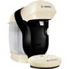 Bosch Tassimo Style friendly Macchina Capsule TAS117E, oltre 70 Bevande, adatta a tutte le tazze, completamente automatica, sostenibile, salvaspazio, 1400 W, crema
