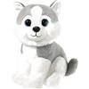 Heunec MI CLASSICO husky in peluche, con occhi glitterati