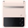 Samsung Flap Leather Cover Custodia Pieghevole in pelle per Galaxy Z Flip4, Pesca