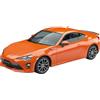 Qingdao Cultural Teaching Mate Aoshima 1/32 Rakupla Kit Toyota 86 Arancione Metallizzato Plastica Precolorat...