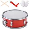 Rullante da 13" con guanti da pratica Batteria musicale per ragazzi e