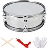 Rullante da 13" con guanti da pratica Batteria musicale per ragazzi e
