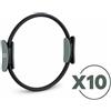 TOORX PROFESSIONAL LINE Kit Risparmio con 10 Pilates Ring Light Ø38cm, colore green tea