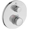 Ideal Standard - Ceratherm, Miscelatore termostato doccia ad incasso tondo, Con tecnologia Navigo®, Una via, Cromato