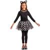 Carnival Toys Set Gattina Gonna Cerchietto e Papillon