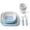 Nuvita Set Pappa in Bamboo 12+ Yoohoo Blue