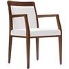 Home Living Poltrone Boheme con Interspazio Bracciolo Aperto - Noce