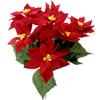Christmas Decoration Addobbo Floreale Stelle di Natale da 30cm - Rosse
