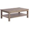 Bizzotto Tavolino da Salotto Bizzotto Brasilia in Legno di Mango 110x65 cm