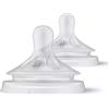Philips Avent 2pz Tettarella Natural Response Flessibile con Fori Anticolica Taglia 4 3m+