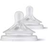 Philips Avent 2pz Tettarella Natural Response Flessibile con Fori Anticolica Taglia 5 6m+
