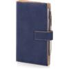 Intempo Organizer Medium Slim Cuir Ecopelle 9,5 x 17 cm Blu