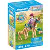 Playmobil Bambina con Pony e Puledro