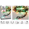 Christmas Decoration Catena di Luci 180 LED Rosso, Verde e Bianco Caldo con Gioco di Luci
