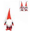 Christmas Decoration Gnomo di Natale Abito Scozzese 55cm
