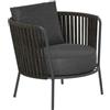 Vermobil Poltrona Bassa Daisy Rope Grigio Antico