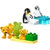 Duplo LEGO DUPLO Famiglie di Animali Selvatici: Pinguini e Leoni 10442