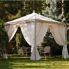 Unosider Gazebo Ottoemezzo 3.5x3.5 m in Ferro e Acciaio Sabbia