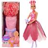 Mattel Barbie Petal Pop Profumata con Abito Rosa