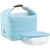 Guzzini Handy On The Go Borsa Termica Piccola con Contenitore Salva Freschezza - Celeste