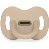 Suavinex Colour Essence Ciuccio in Silicone con Tettarella Simmetrica SX Pro 0-6 Mesi - Nocciola