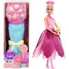 Mattel Barbie Petal Pop Profumata con Abito Tulipano Rosa