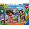 Ravensburger Puzzle 3x49 Pezzi Dora