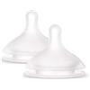 Suavinex 2 Tettarelle Simmetriche SX Pro Fisio XL con Foro Largo - Flusso Denso