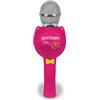 Bontempi Microfono Wireless con Funzione Karaoke e Cambio Voce Pink