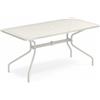 Emu Tavolo Rettangolare Cambi Bianco Opaco - 160x80 cm