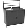 Ompagrill Modulo Componibile con Lavello Inox in Alluminio
