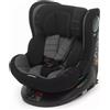 Foppapedretti Seggiolino Auto FP360 Quick i-Size 40-150 cm con Base Isofix Girevole e Top Tether - da 0 a 12 anni - Black