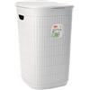 Stefanplast Portabiancheria Domus 50L - Bianco Polvere